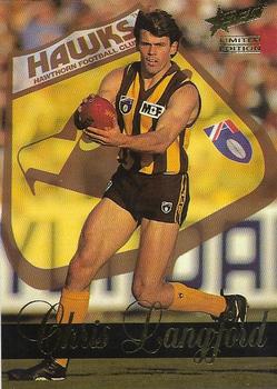 1995 Select AFL Sensation #40 Chris Langford Front